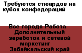 Требуются стюардов на кубок конфедерацийFIFA. - Все города Работа » Дополнительный заработок и сетевой маркетинг   . Забайкальский край,Чита г.